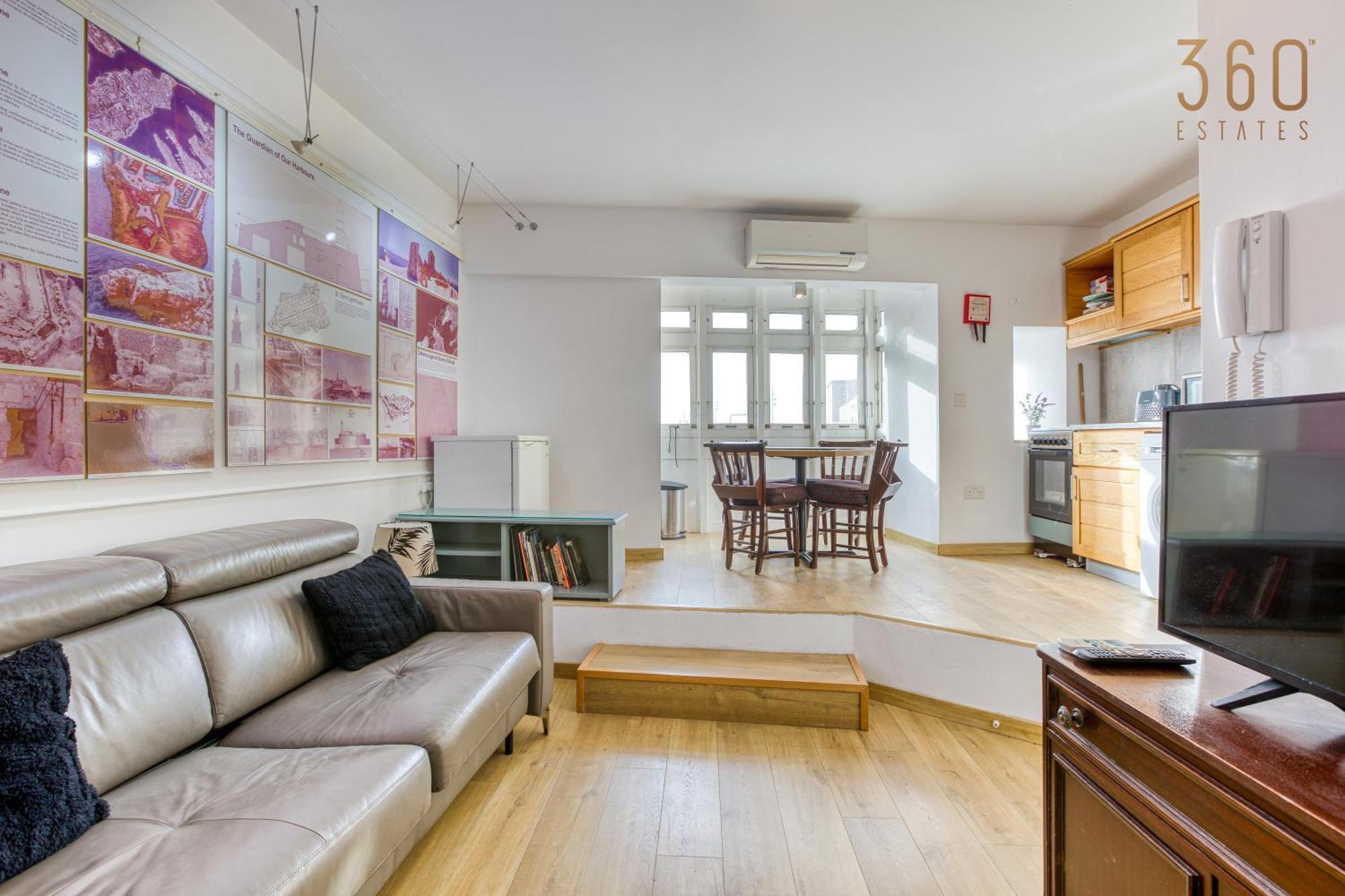 Comfortable 1Br Home With Maltese Balcony In Valletta By 360 Estates 외부 사진